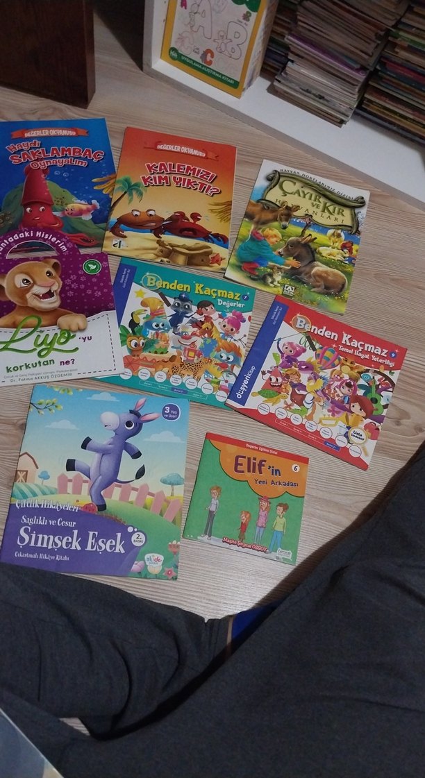 Çocuk Kitapları Seti - Elif'in, Şimşek Eşek, Kaçmazo - Görsel 2