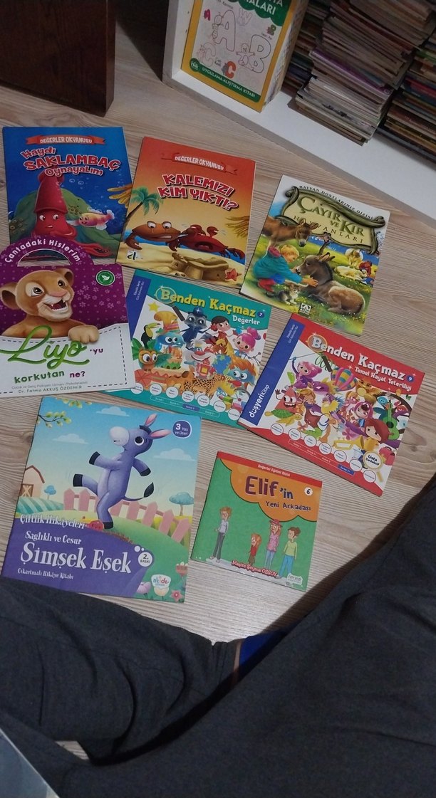 Çocuk Kitapları Seti - Elif'in, Şimşek Eşek, Kaçmazo - Görsel 3