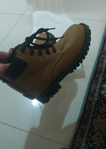 Kahverengi Bağcıklı Erkek Çocuk Botu - Görsel 4