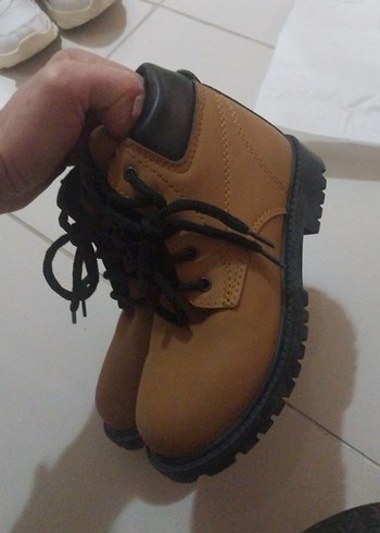 Kahverengi Bağcıklı Erkek Çocuk Botu - Görsel 2