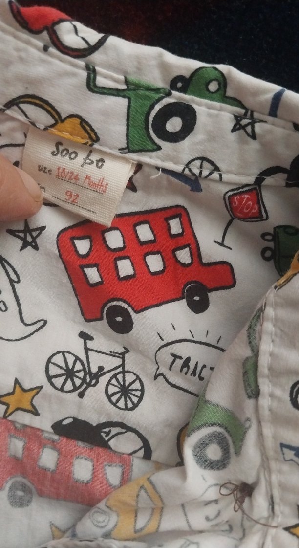 Renkli Desenli Uzun Kollu Erkek Gömlek - Görsel 2