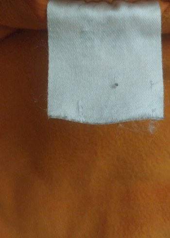 Erkek Çocuk turuncu Fermuarlı Yelek - Görsel 2