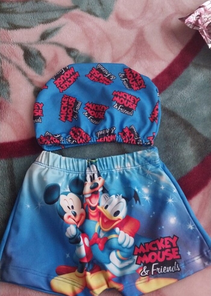 Erkek çocuk mayo bone takım  - Görsel 2