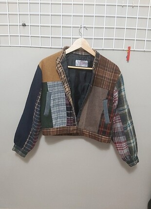 Vintage yün ceket