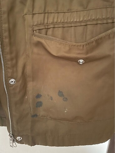 Zara Haki Parka - Görsel 4