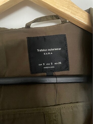 Zara Haki Parka - Görsel 6
