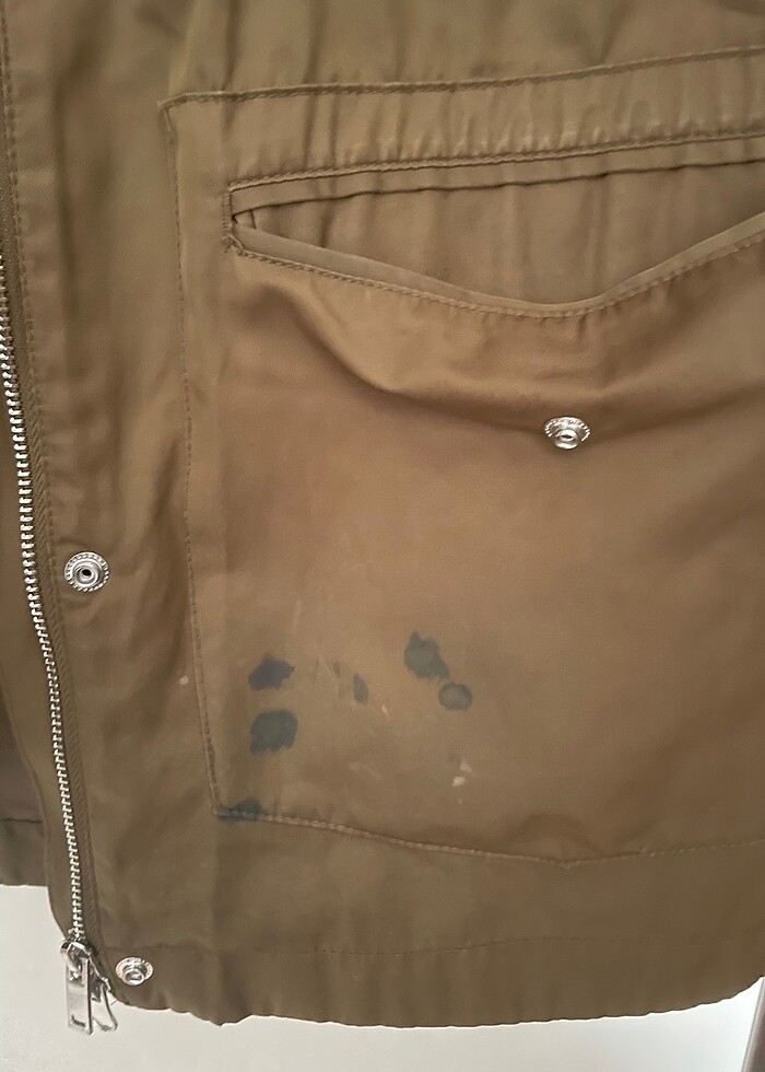 Zara Haki Parka - Görsel 4