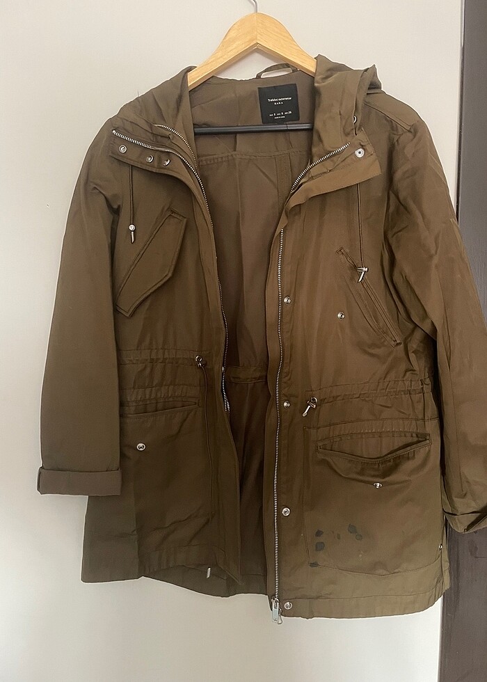 Zara Haki Parka - Görsel 2