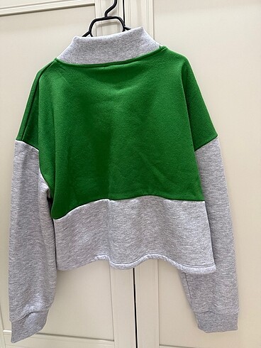 l Beden gri Renk Crop sweatshirt