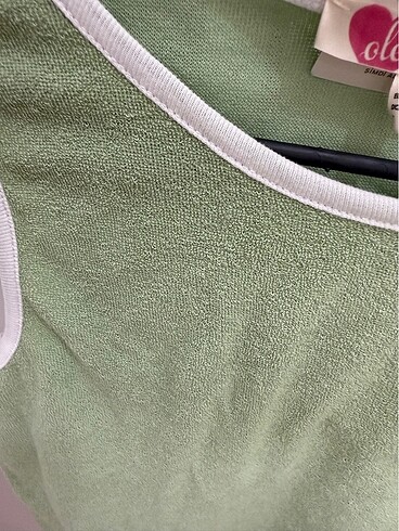 m Beden Havlu kumaş crop bluz