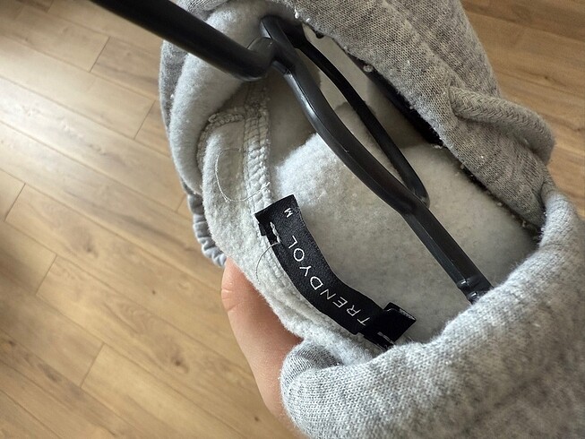m Beden gri Renk Crop sweatshirt