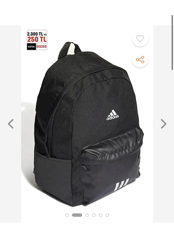 Adidas Siyah Spor Kadın Sırt Çantası