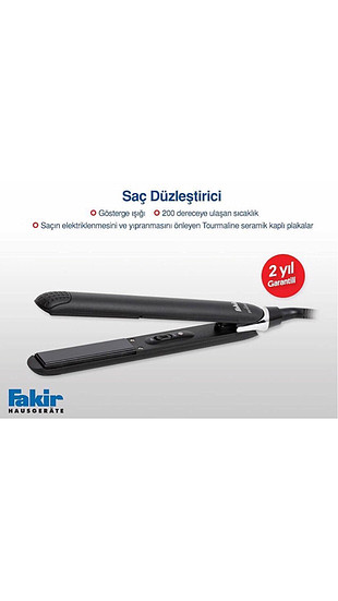 Diğer Fakir Melinda Saç düzleştirici