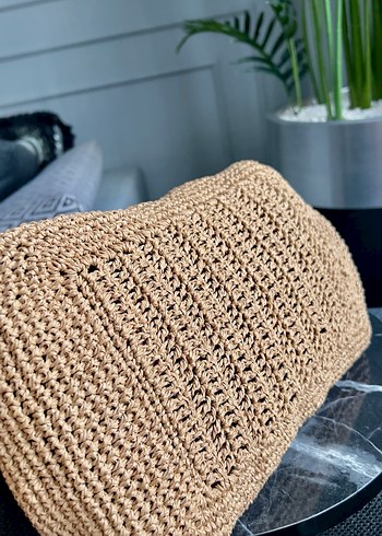 Örme clutch çanta - Görsel 2