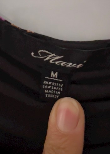 Mavi jeans elbise - Görsel 7