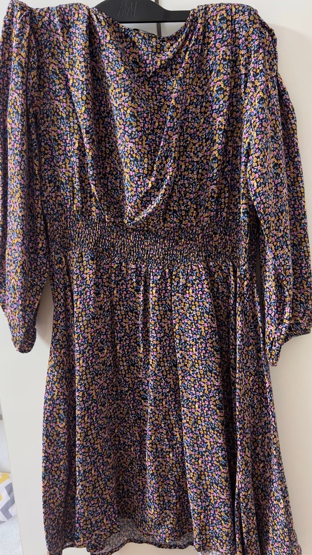 Mavi jeans elbise - Görsel 2