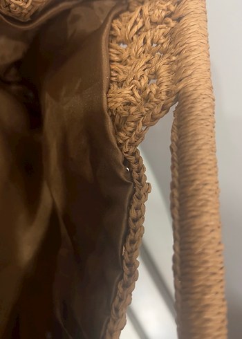 Mango model örme çanta - Görsel 4