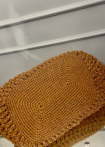 Mango model örme çanta - Görsel 2