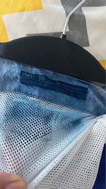 Mavi jeans deniz şortu (M) - Görsel 8