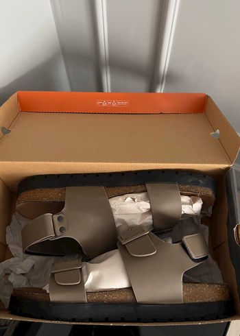 Bej Tokalı Erkek Sandalet - Görsel 5