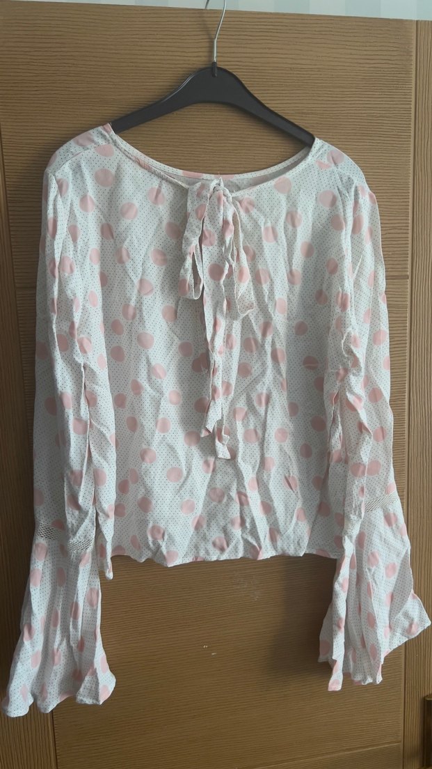 Puantiyeli bluz - Görsel 2