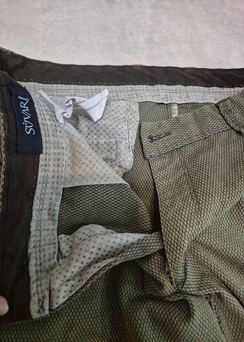 40 Beden Erkek Keten Regular Fit Gri Pantolon 3adet