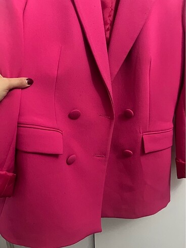 36 Beden koton blazer ceket
