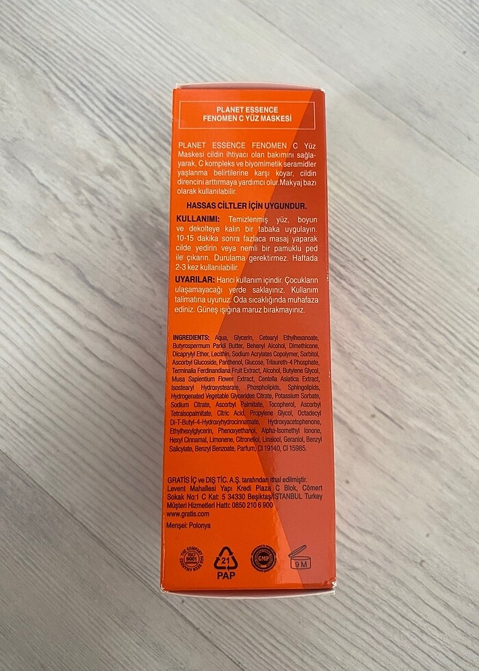 Planet essence yüz maskesi - Görsel 2