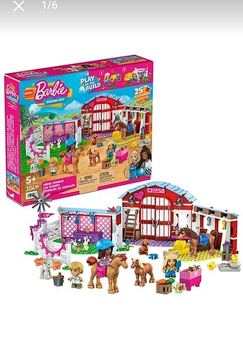 Barbie mega bloks çiftlik 