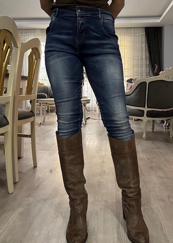 Kadın Lacivert jean