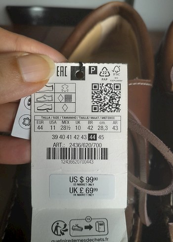 ZARA GERCEK DERI AYAKKABI (44) - Görsel 13