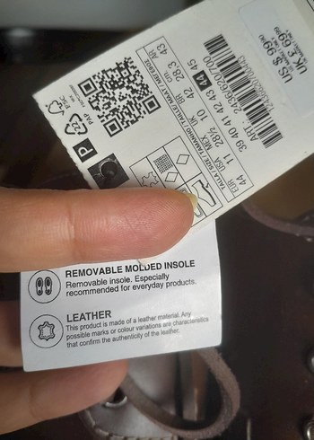 ZARA GERCEK DERI AYAKKABI (44) - Görsel 10