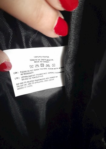 GAP SIYAH SIRT CANTASI - Görsel 7