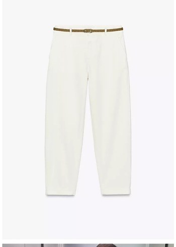 Zara ZARA ETIKETLI PANTOLON (XS)