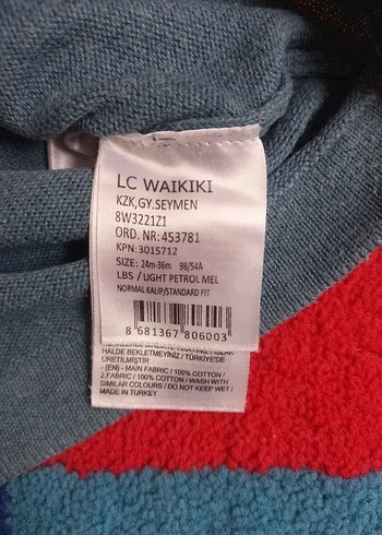 Erkek Çocuk Gri Triko Kazak - Görsel 5