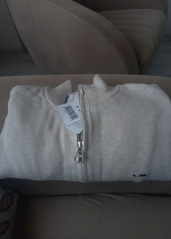 U.S. Polo Erkek Bej  Erkek Triko Hırka - Görsel 5