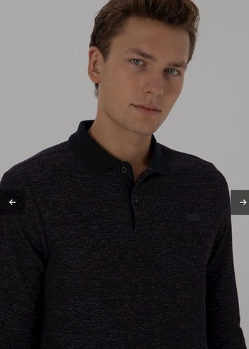 USPA Polo Yaka Erkek  Kazak - Görsel 3