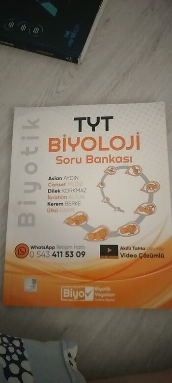 Biyotik yayınları tyt biyoloji soru bankası