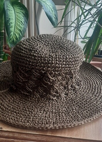 Zara model hasır şapka