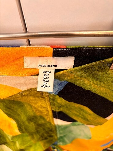 xs Beden H&M keten mini etek