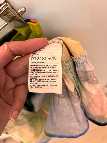 xs Beden çeşitli Renk H&M keten mini etek