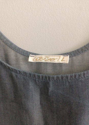 LC Waikiki Gri Midi Kot Elbise