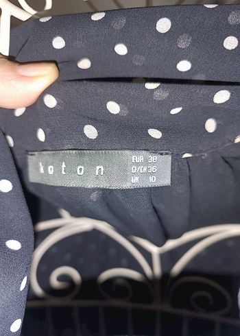 Puantiyelimsifon elbise - Görsel 4