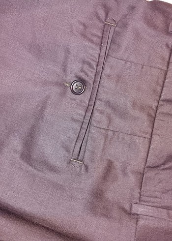 Kahverengi Düğmeli Erkek Pantolon - Görsel 6