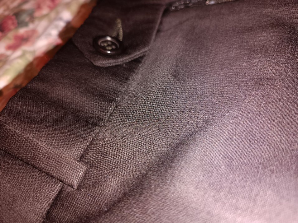 Kahverengi Düğmeli Erkek Pantolon - Görsel 3