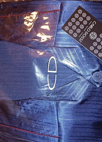 Klasik Lacivert Erkek Pijama, sabahlık takim - Görsel 2