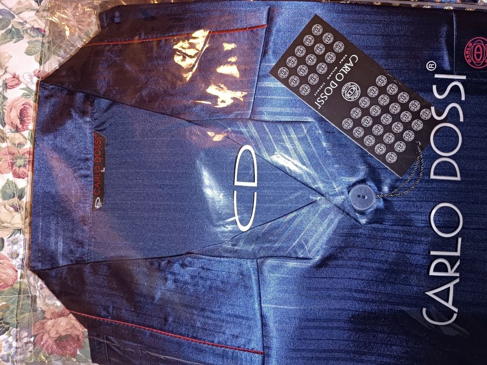 Klasik Lacivert Erkek Pijama, sabahlık takim - Görsel 2