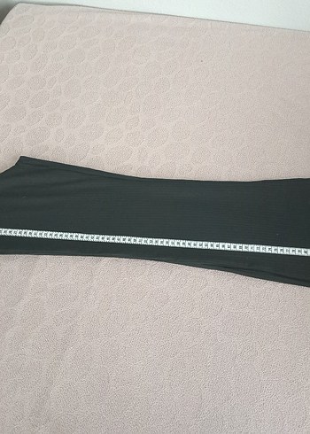 Siyah Kadın Normal Boy Esnek Kumaş Pantolon - Görsel 5