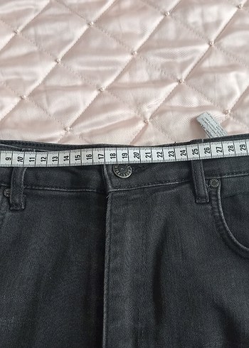 Siyah Payetli Nakışlı Kadın Jean - Görsel 6