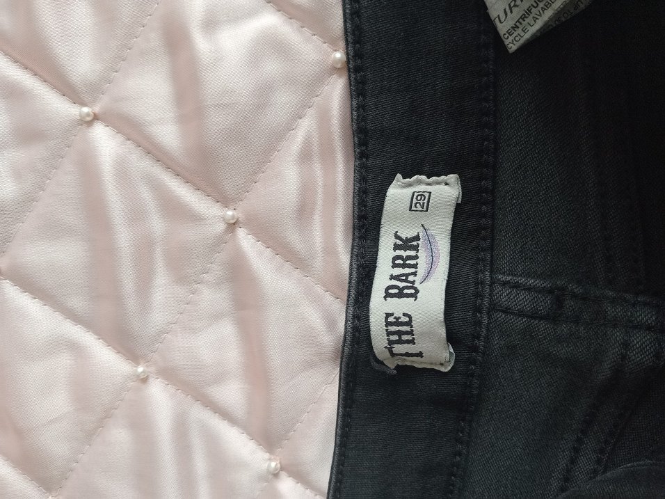 Siyah Payetli Nakışlı Kadın Jean - Görsel 5